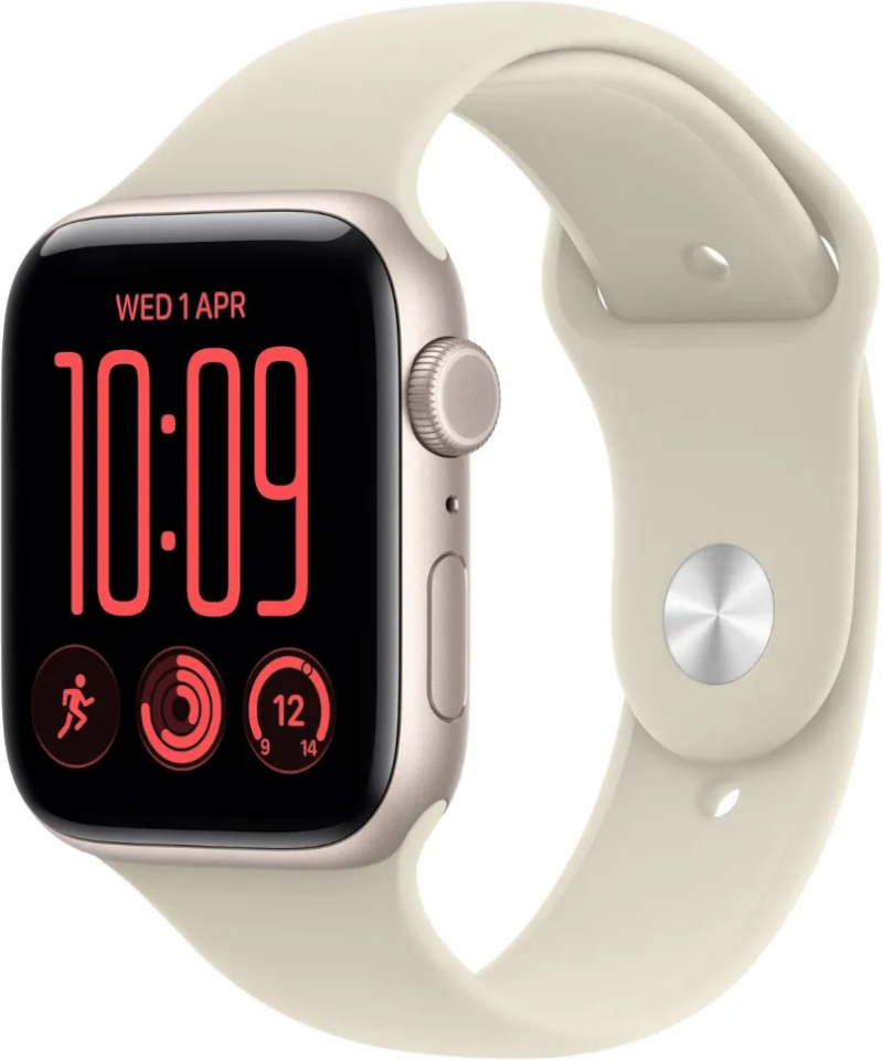 Apple nutikell Watch SE 3 40mm GPS + Cellular, S/M, Starlight Aluminium, Sand Sport Band, beež