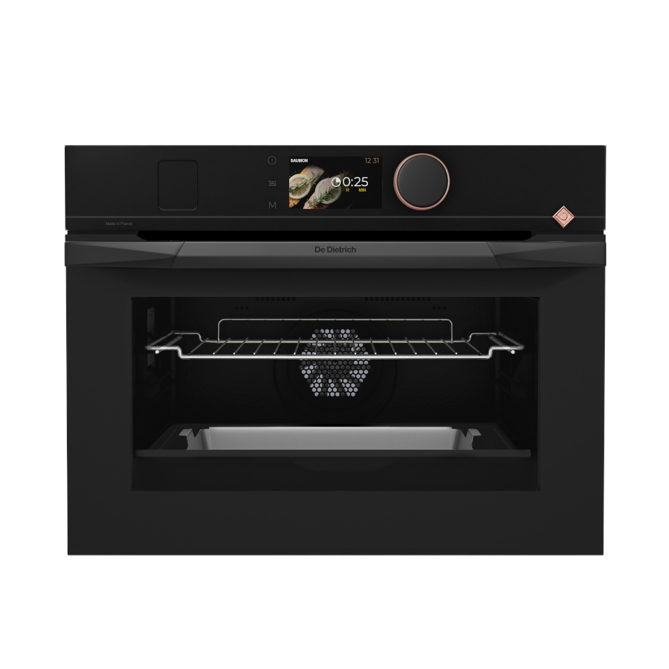 De Dietrich integreeritav kombineeritud auruahi DKR4741H Built-In Oven, must