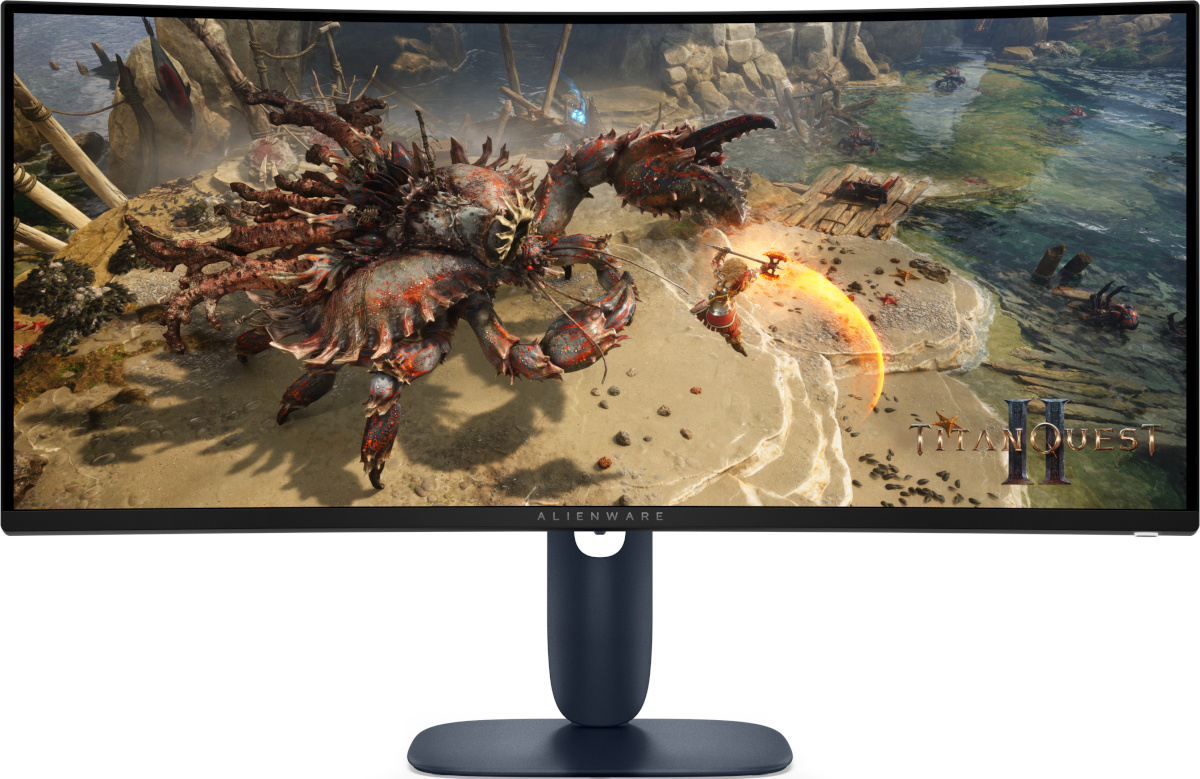 Dell - Alienware monitor Alienware 34" AW3425DWM Curved-180Hz-Mon