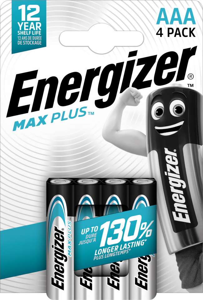 Energizer patarei Energizer Max Plus Alkaline AAA CP4