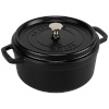 Staub ahjunõu La Cocotte, 24cm, must
