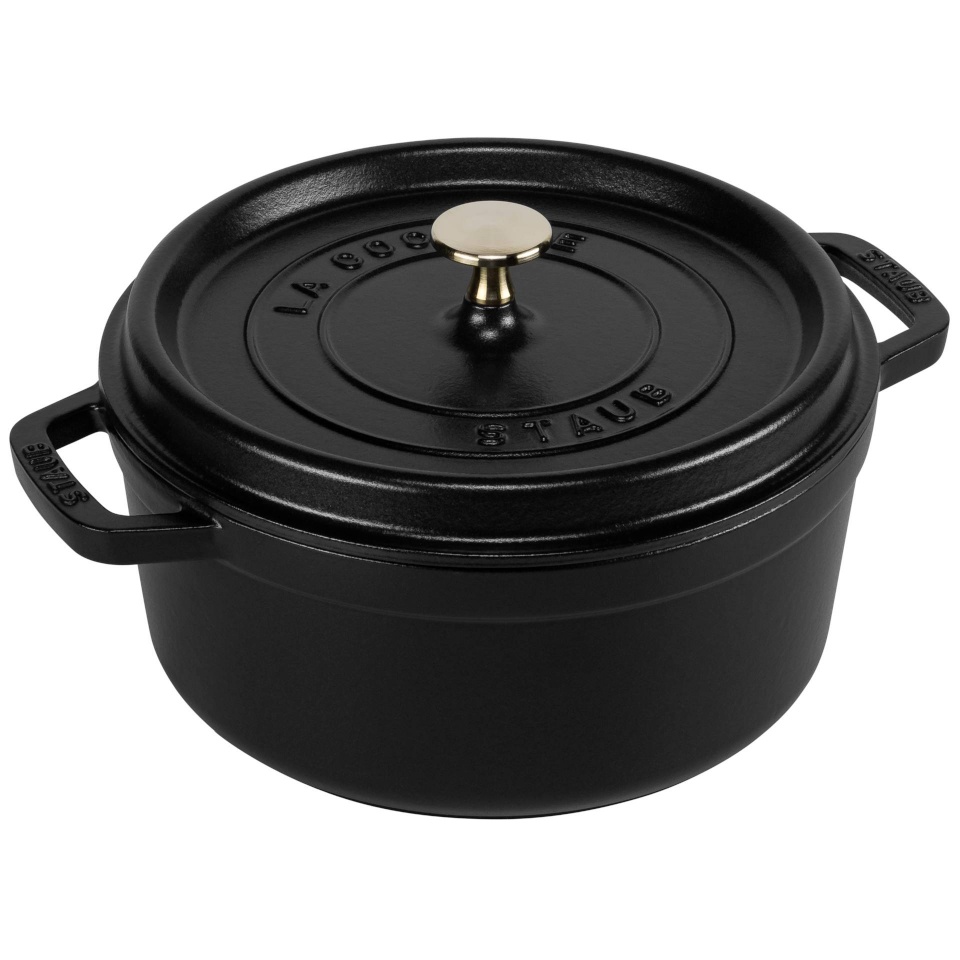 Staub ahjunõu La Cocotte, 24cm, must