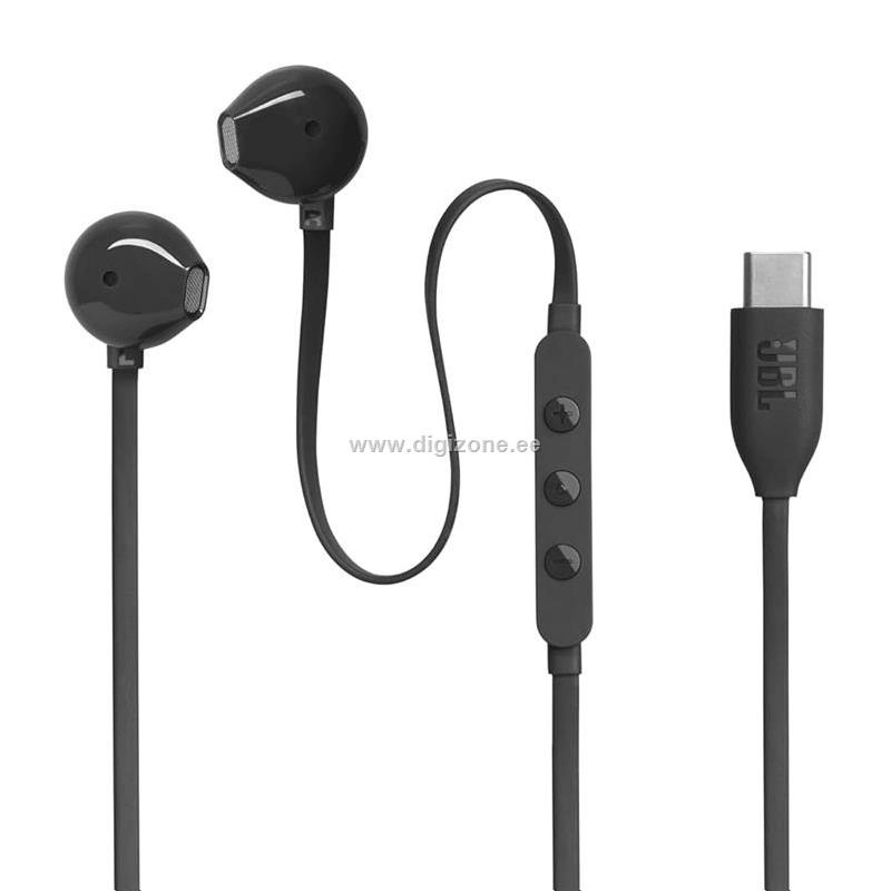 JBL kõrvaklapid in-ear Tune 305C USB-C, must