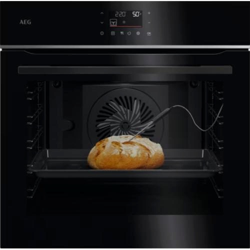 AEG integreeritav ahi TA5PB53APB, 71L, A+, aurufunktsioon, pürolüüs, must/roostevaba-teras