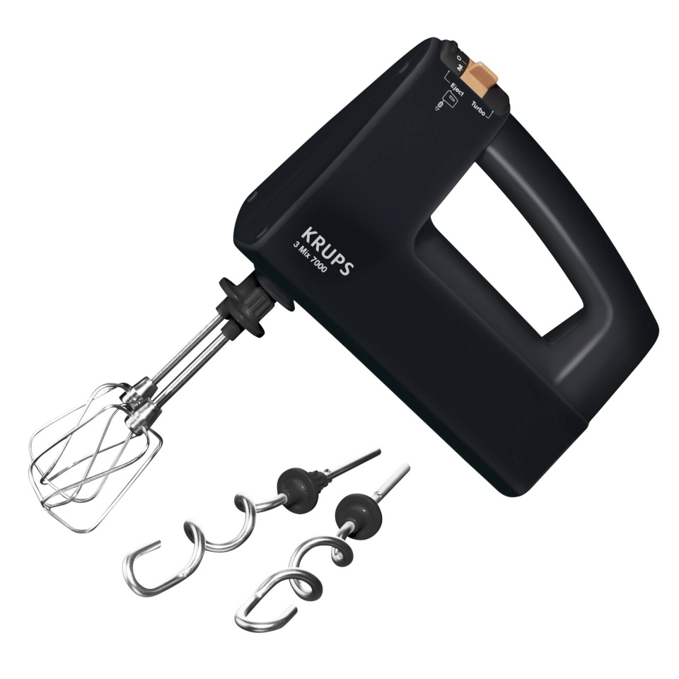 Krups käsimikser F 608-58 3 Mix 7000 must/copper