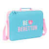 Benetton Kooli ranits Unique roosa türkiissinine 38x28x6cm
