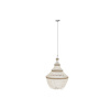Home ESPRIT laelamp valge naturaalne Teokarbid 50 W 50x50x130cm