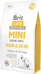 Brit kuivtoit koerale Care Mini Hair & Skin Salmon & Herring, 2kg