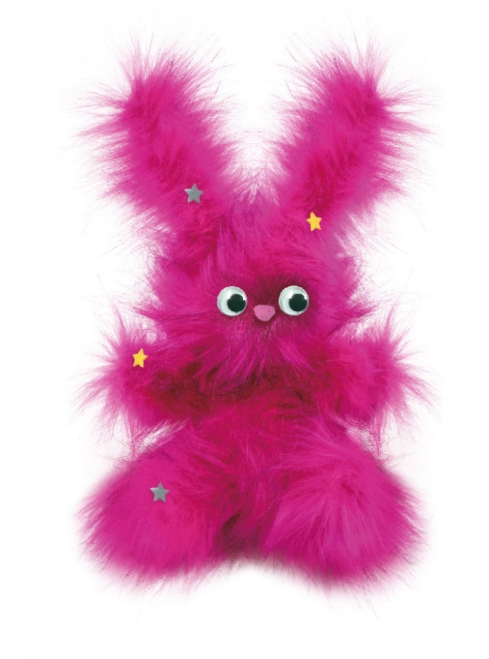 MG DYSTRYBUCJA Creative set Crazy Fuzzy - Fluffy, bouncing bunny