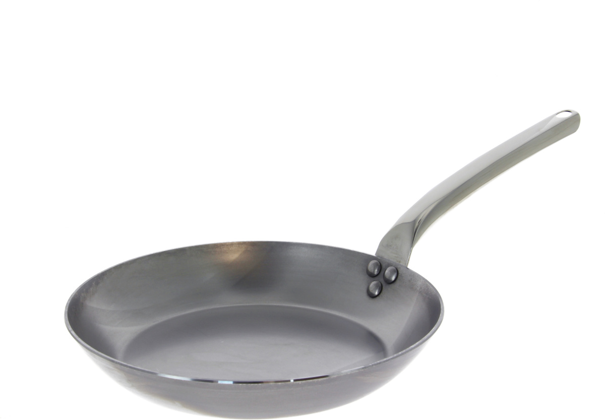 De Buyer praepann Carbone Plus Frying Pan, Carbon Steel, 28cm