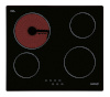 Cata pliidiplaat Hob TN 604/B Vitroceramic, Number of burners/cooking zones 4, Touch, must, Display