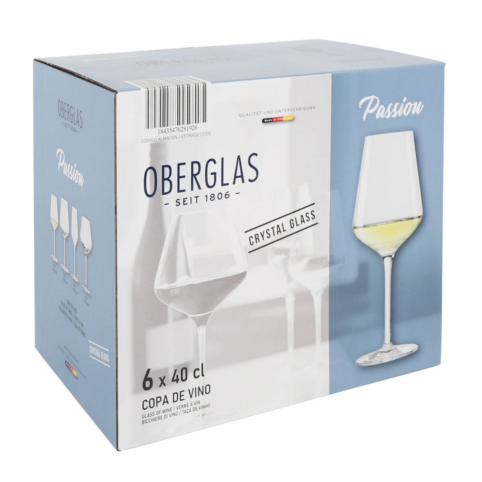 Inde Veiniklaasi komplekt Passion 400ml 6tk