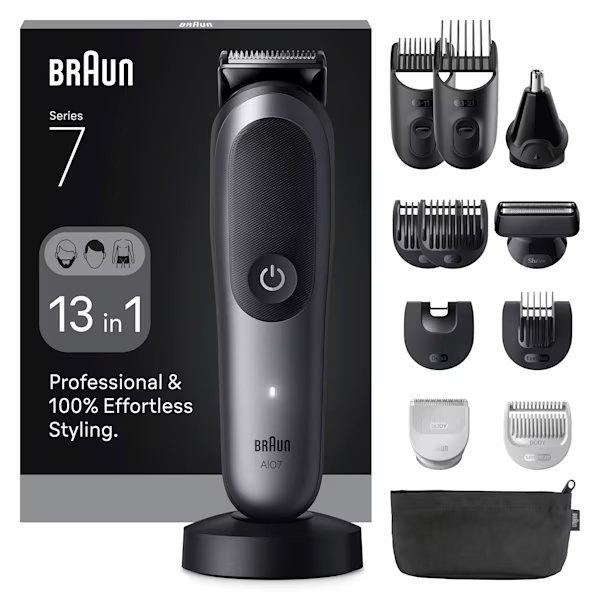 Braun habemepiiraja AIO7560 13in1 Hair Trimmers/Clipper, must