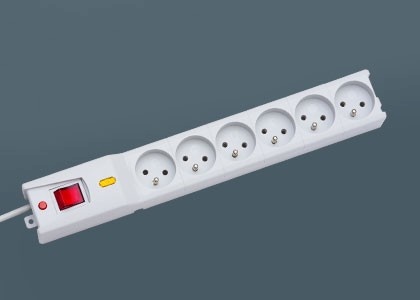 Lestar pikendusjuhe Listwa przeciwprzepięciowa LX 610, 1L, 3,0m, szara