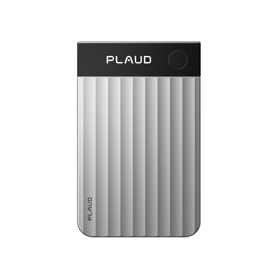 Plaud.AI diktofon Plaud Note Pro nutikas tehisintellektiga diktofon, hõbedane