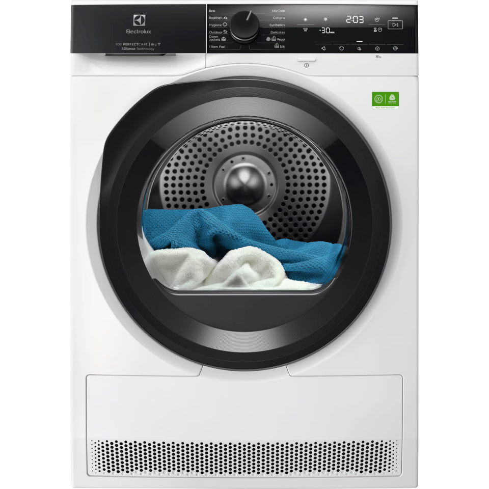 Electrolux kuivati EW9D4854K1E Series 900 PerfectCare Dryer, 8kg, valge