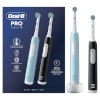 Braun elektriline hambahari Oral-B Pro Series 1 Duo Pack, must/helesinine