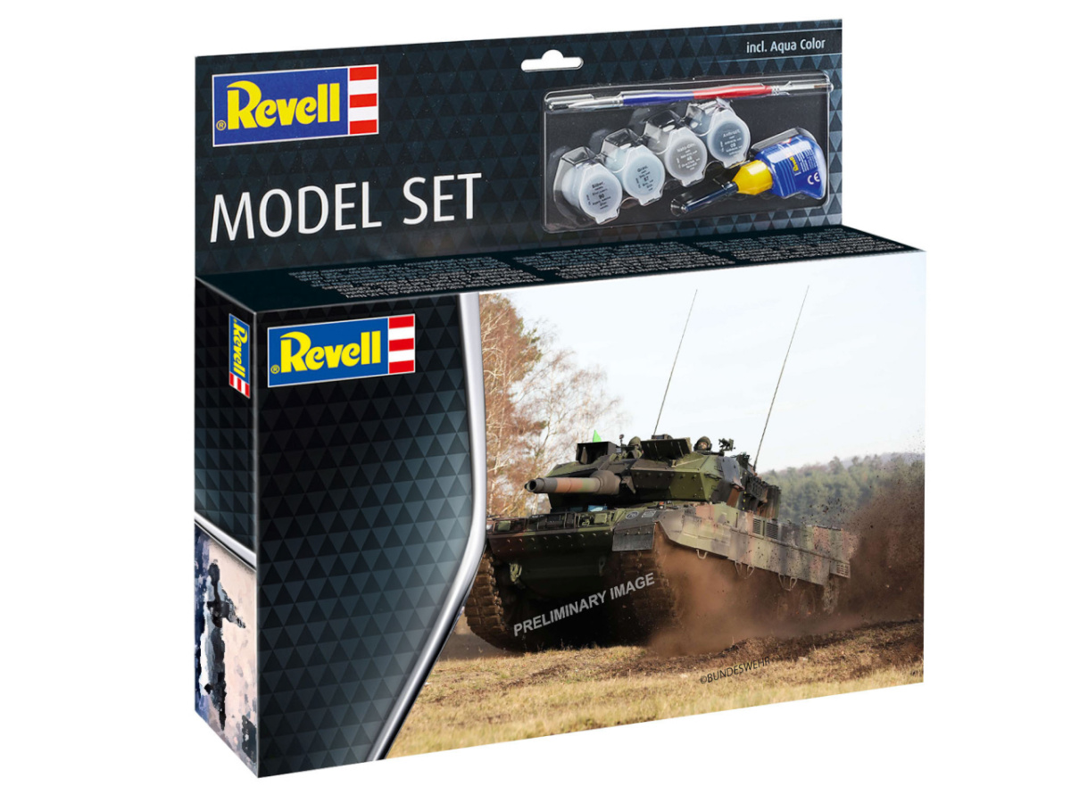 Revell mudelikomplekt Leopard 2 A7V, 63355