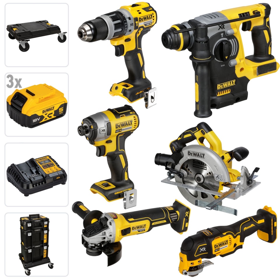 DeWalt akutrell DCK685P3T-QW Combo Kit