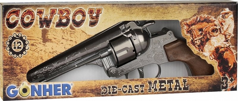 Pulio Metal cowboy revolver 12 rounds