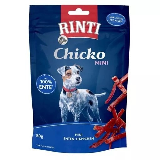 Rinti maius koerale Chicko Mini Duck, 80g