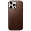 Nomad kaitsekest Traditional Leather Case iPhone 16 Pro Max pruun