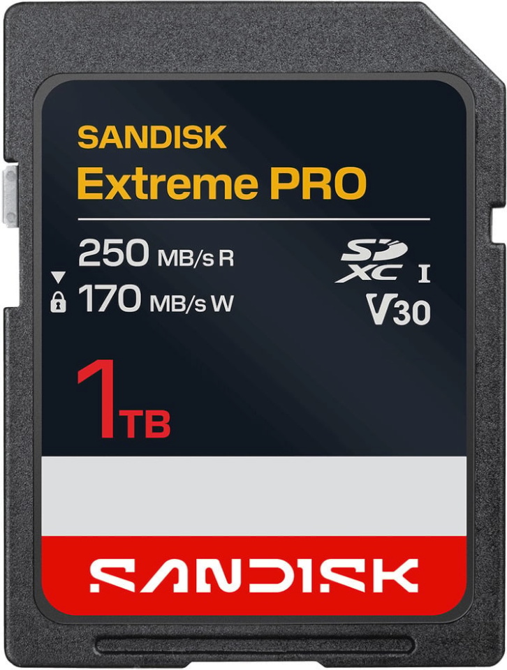 SanDisk mälukaart 1TB Extreme PRO UHS-I U3 V30 SD