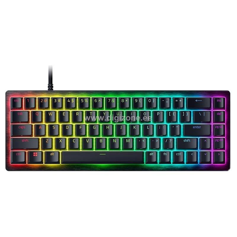 Razer klaviatuur Huntsman V3 HE Magnetic Mini Keyboard, 8KHz, must
