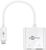 Goobay adapter Goobay USB-C HDMI (4k 60 Hz) 	62110 valge