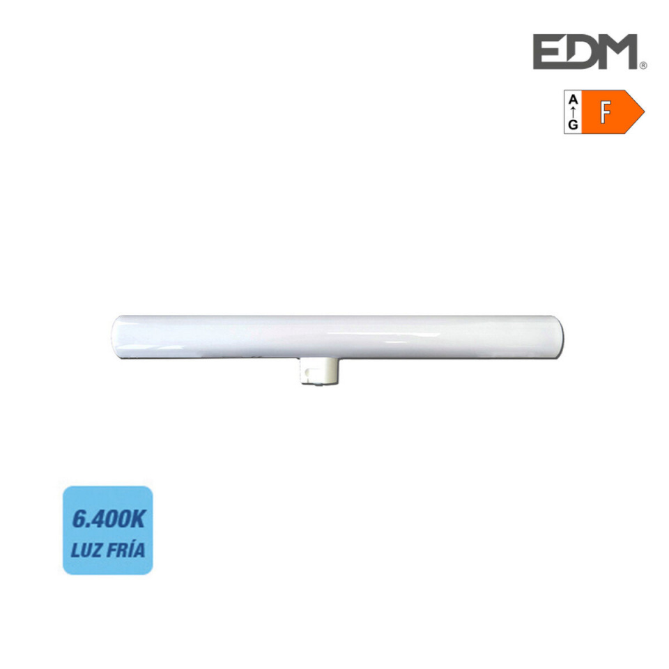 EDM LED-valgustoru Linestra S14D F 7 W 500 lm Ø 3x30cm (6400 K)