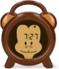 Alecto Baby äratuskell Moneky Sleep Rhythm Alarm Clock, pruun