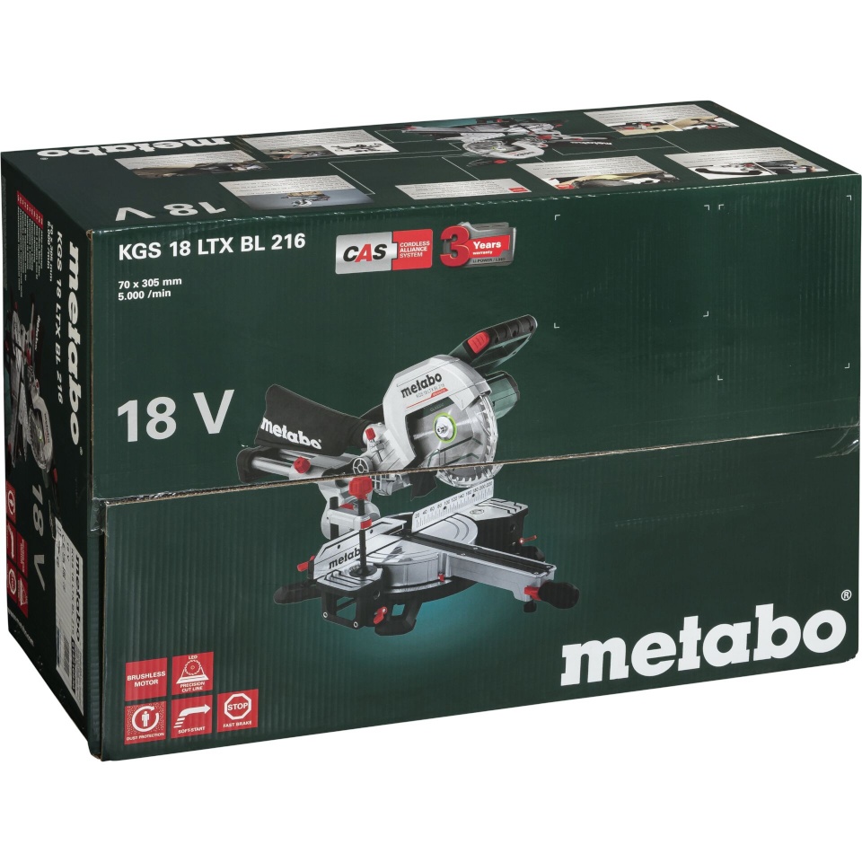 Metabo KGS 18 LTX BL 216