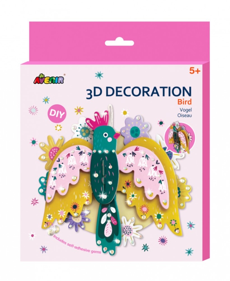 MG DYSTRYBUCJA Creative set 3D Decoration - Bird