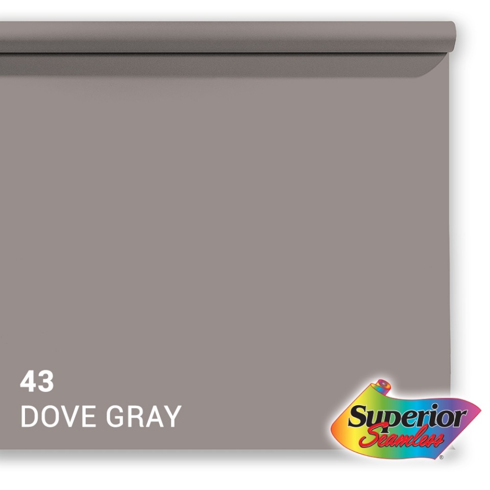 Superior taust Background Paper 43 Dove Grey 2.72x11m