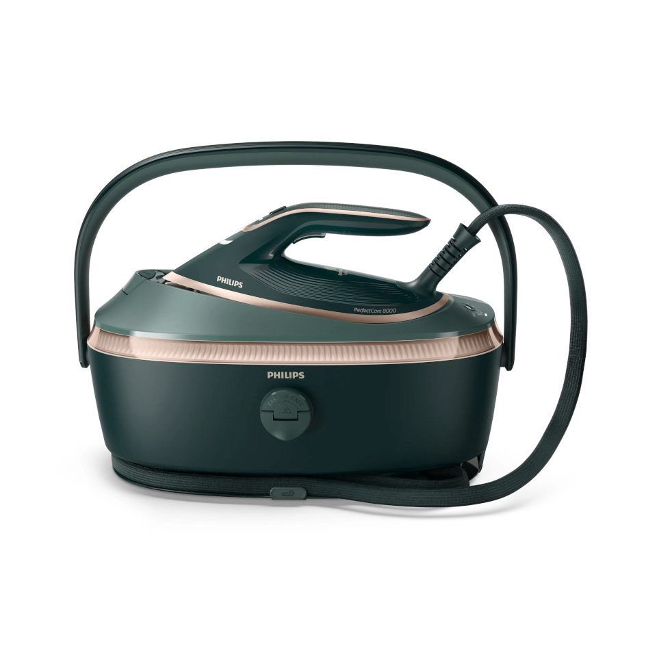 Philips triikimissüsteem PSG8200/70 Series 8000 PerfectCare Steam Ironing Station, roheline