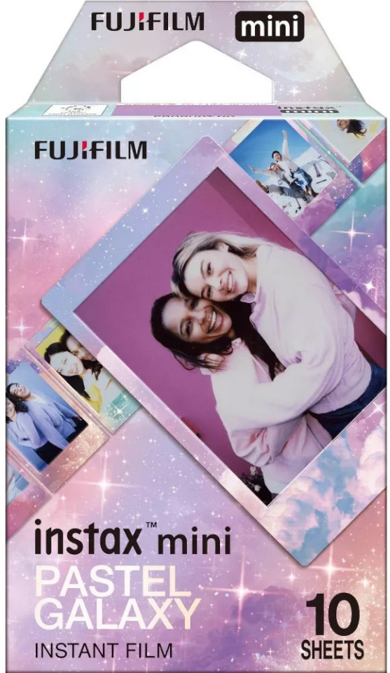 FujiFilm fotopaber Instax Mini 1x10 Pastel Galaxy