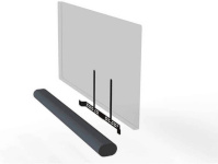 Flexson seinakinnitus TV Wall Mount Attachment for Sonos Arc Soundbar, must 