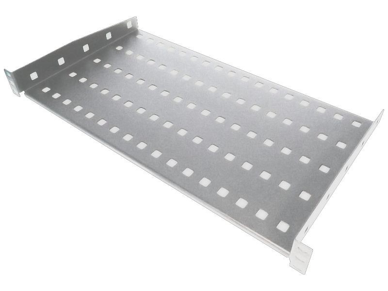 ALANTEC serverikapi riiul Fixed shelf 19" 1U depth 250mm 2 fixing points hall