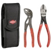 Knipex tangid Mini Pliers set in belt tool pouch