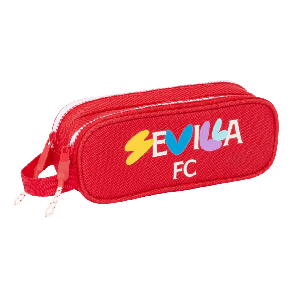 Sevilla Fútbol Club kahe sahtliga pinal punane 21x8x6cm