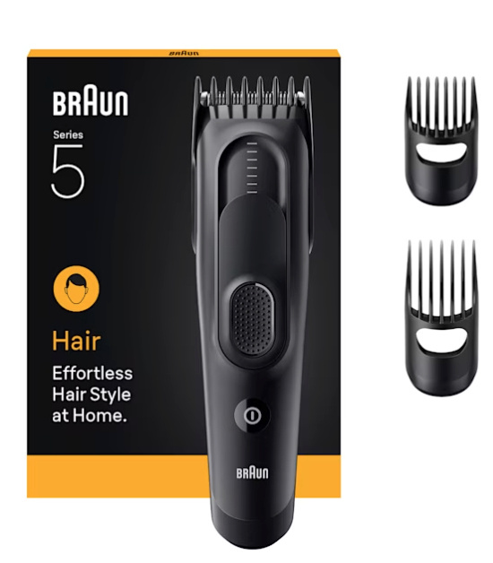 Braun juukselõikur HC5530 Hair Clipper, must