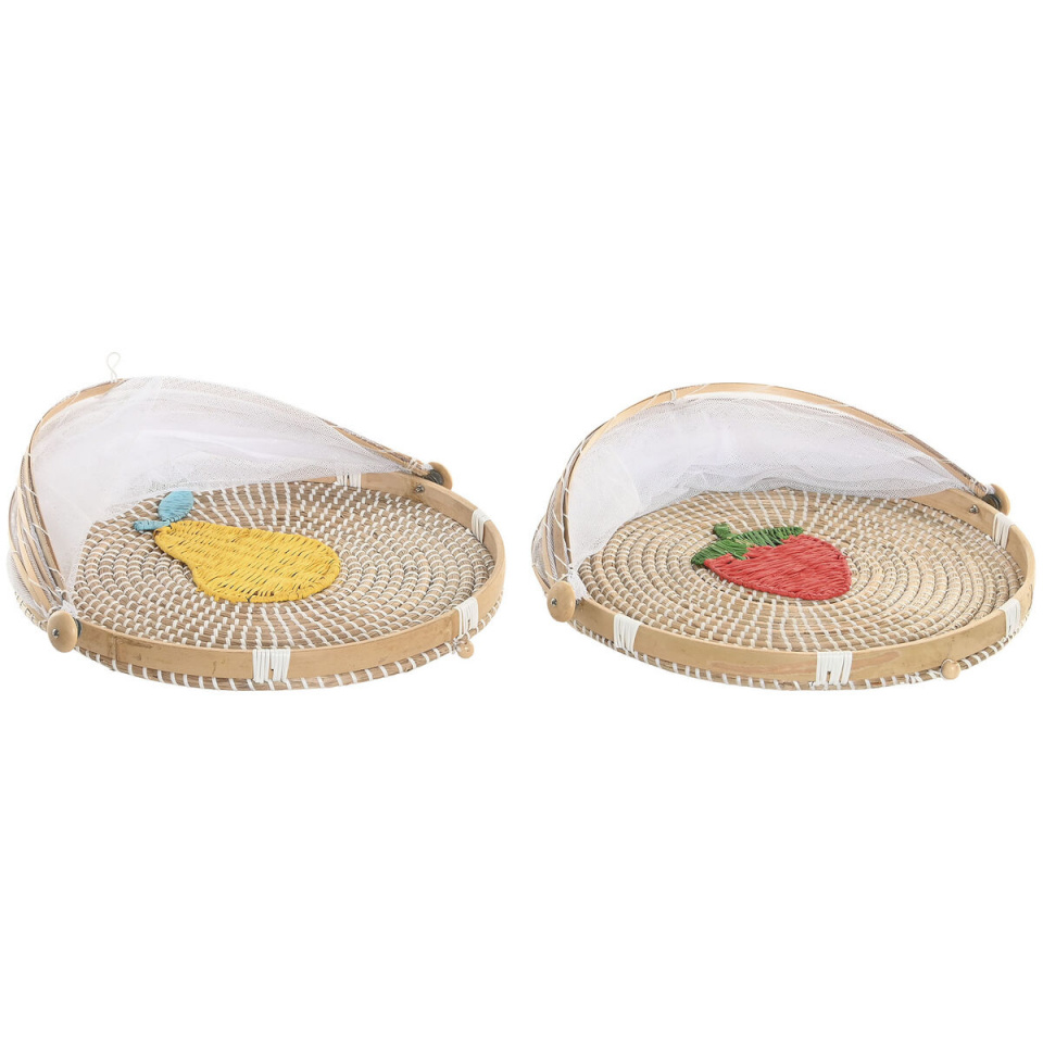 Home Esprit Taldrikukate Looduslik kiud 40x40x24cm