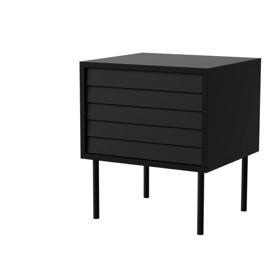 Cama Meble öökapp Bedside cabinet, 2tk CORTINA 45x40x51 must