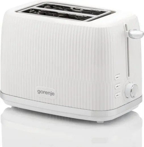 Gorenje röster T850DPW , Power 850 W, 2 slots, valge |