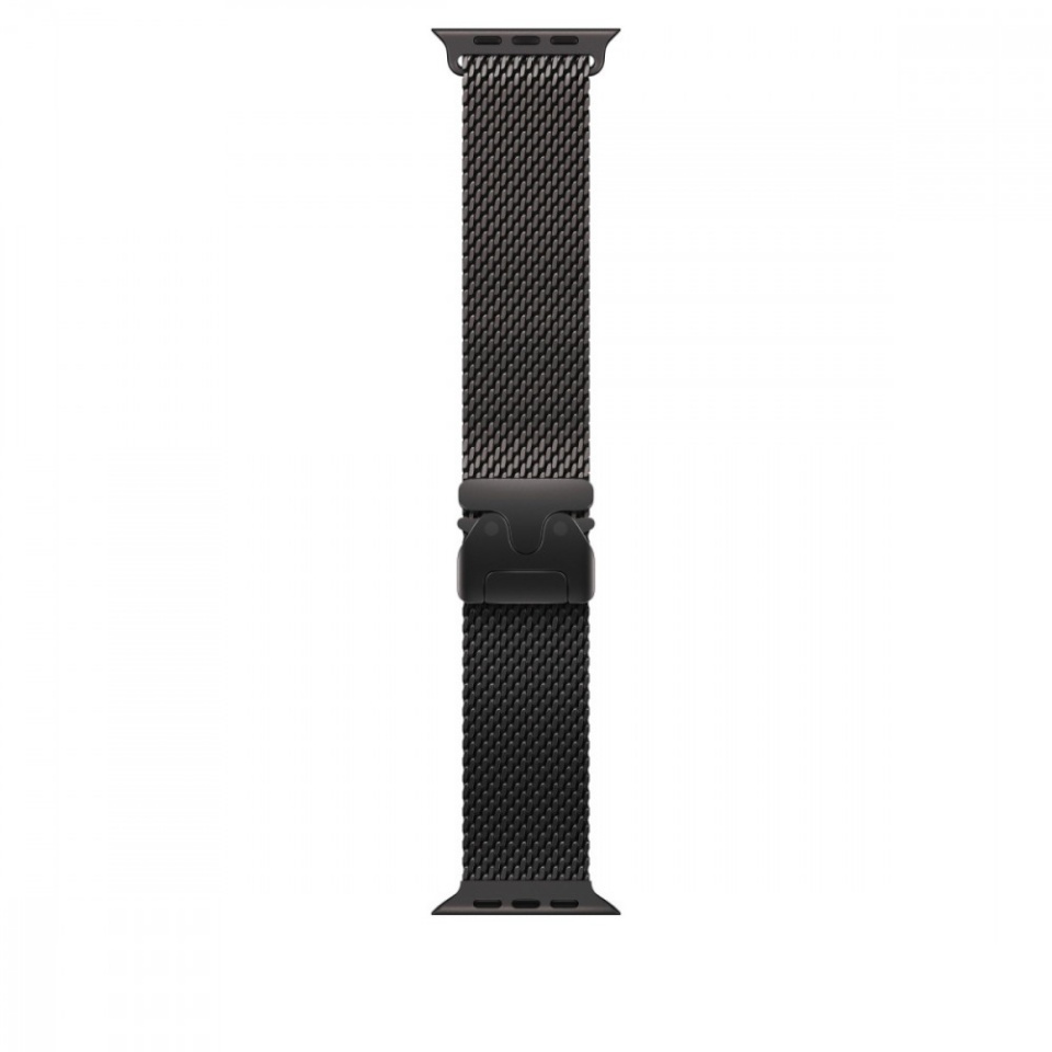 Apple kellarihm Watch 49mm Black Titanium Milanese Loop - Medium
