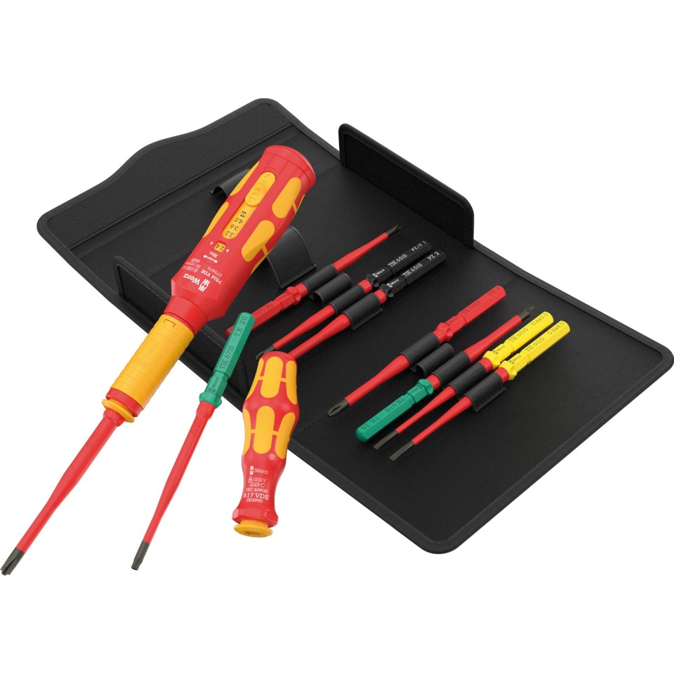 Wera kruvikeerajate komplekt Kraftform Kompakt VDE Safe Torque Speed Set Basic 1