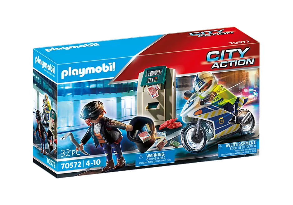 Playmobil klotsid City Action 70572 Bank Robber Chase
