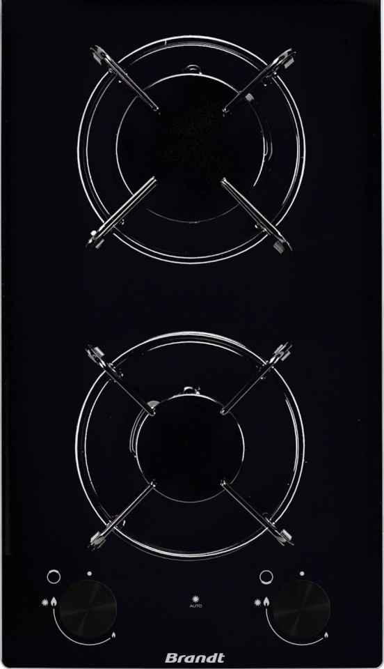 Brandt gaasiplaat BPG3200B Gas Hob, must