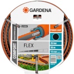 Gardena voolik Comfort Flex Hose 9x9, 13mm 1/2, 50m, must/oranž