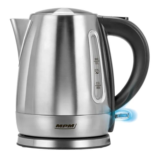 MPM veekeetja MCZ-118 Electric Kettle, 1L, 1630W, roostevaba teras 